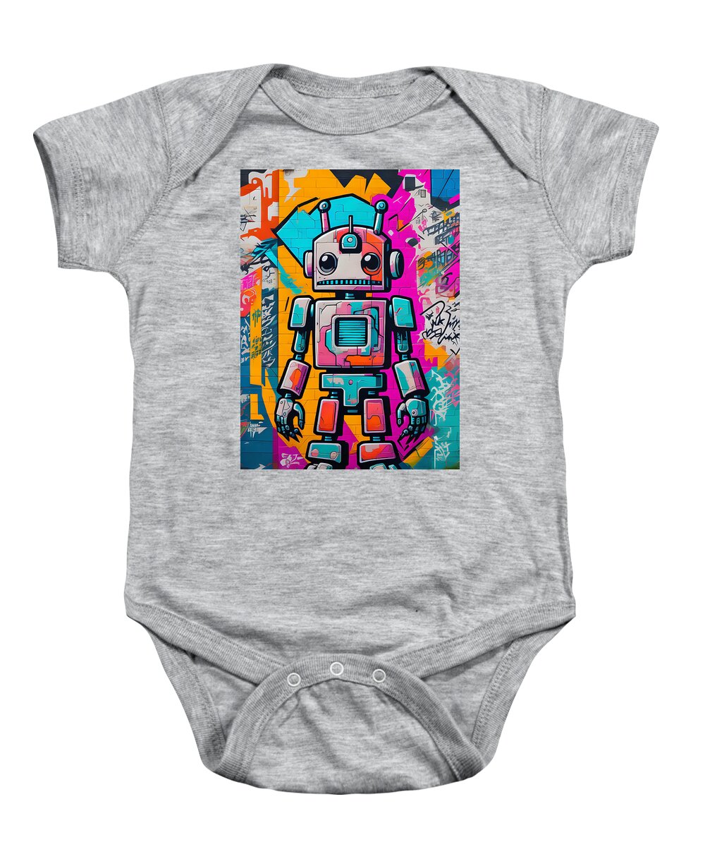 Circuit Splendor Baby Onesie by JB Studio â€” main product image