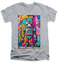Circuit Splendor Men's V-Neck T-Shirt by JB Studio â€” main product image