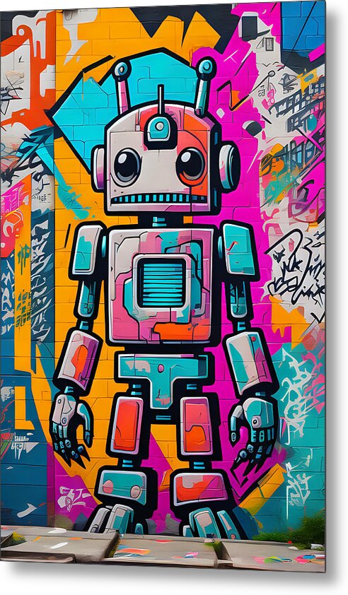 Circuit Splendor Metal Print by JB Studio â€” main product image