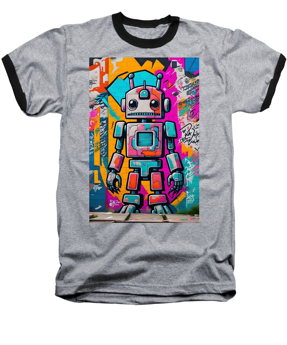 Circuit Splendor Baseball T-Shirt by JB Studio â€” main product image