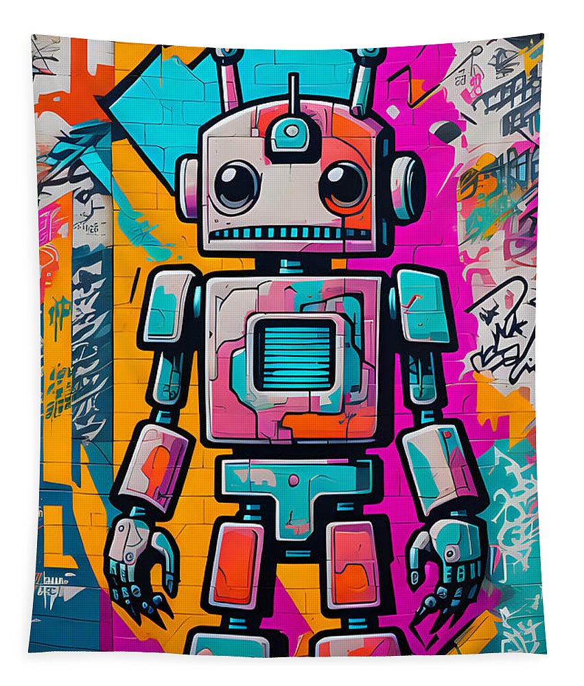 Circuit Splendor Wall Tapestry by JB Studio â€” main product image