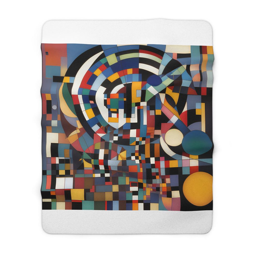 Abstract Reverie Fleece Blanket by JB Studio â€” view 11