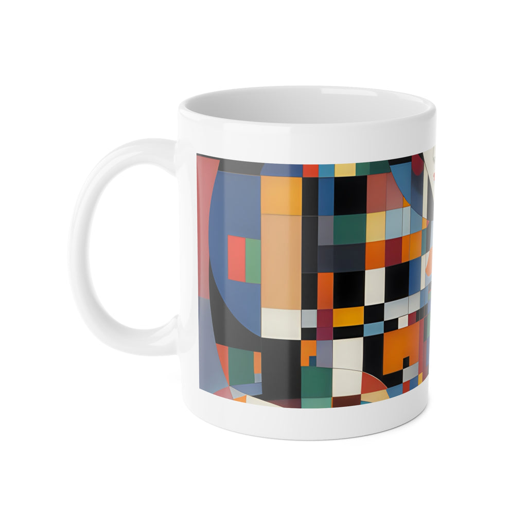 Abstract Reverie Mug by JB Studio â€” alternate angle view