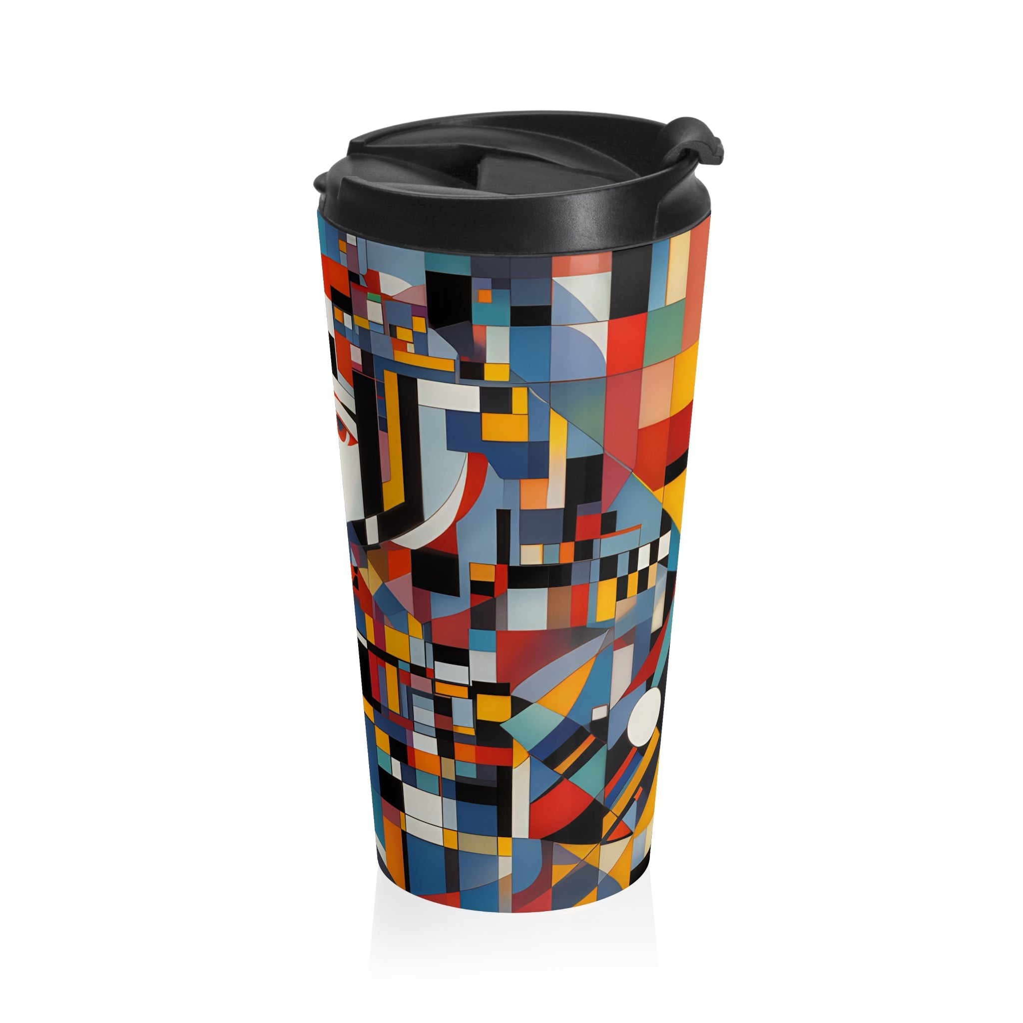 Abstract Reverie Mug by JB Studio â€” close-up detail of artwork