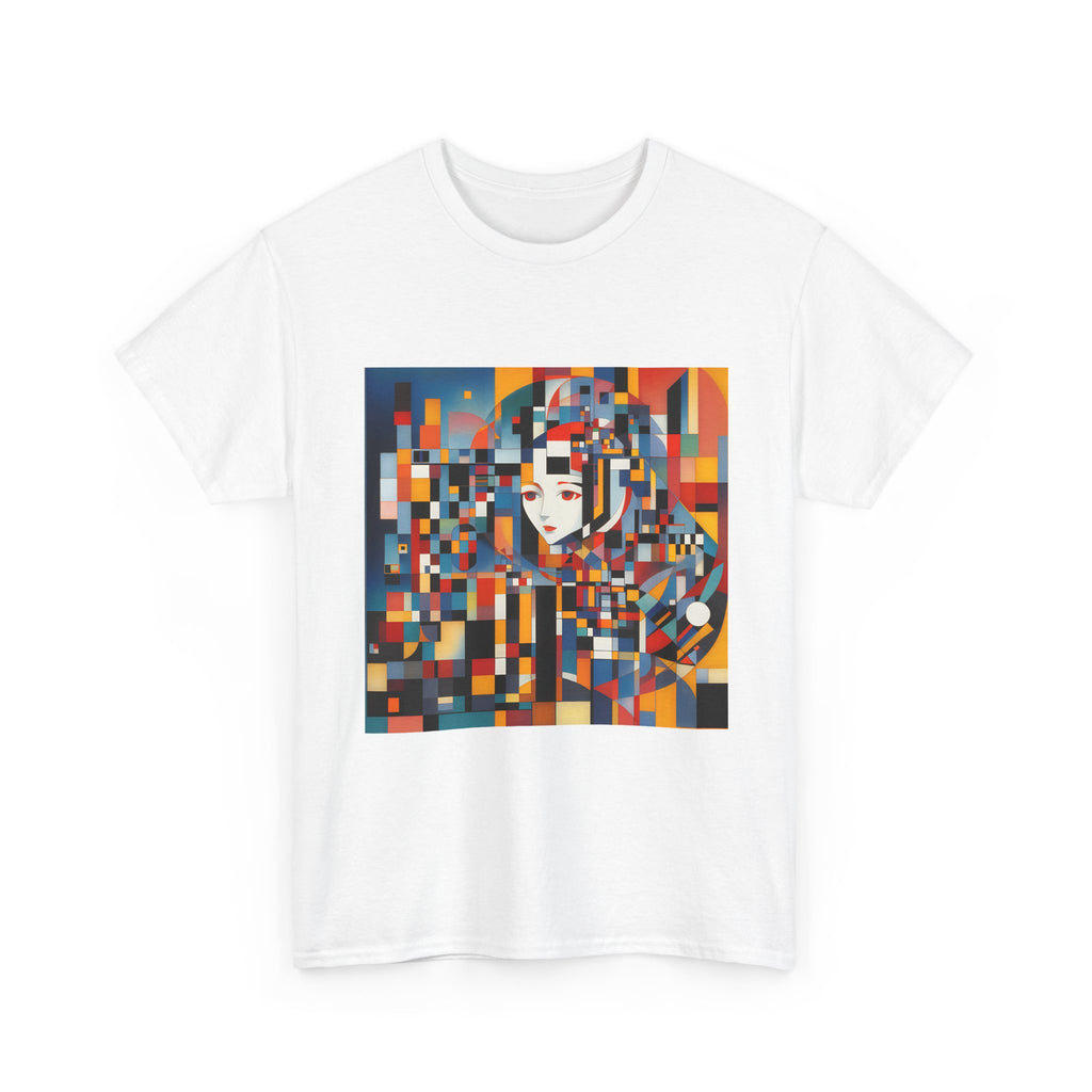 Abstract Reverie T-Shirt by JB Studio â€” close-up detail of artwork