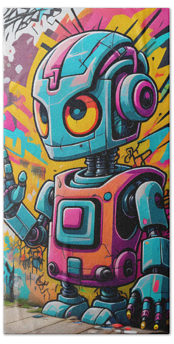 Circuit Splendor Beach Towel by JB Studio â€” main product image
