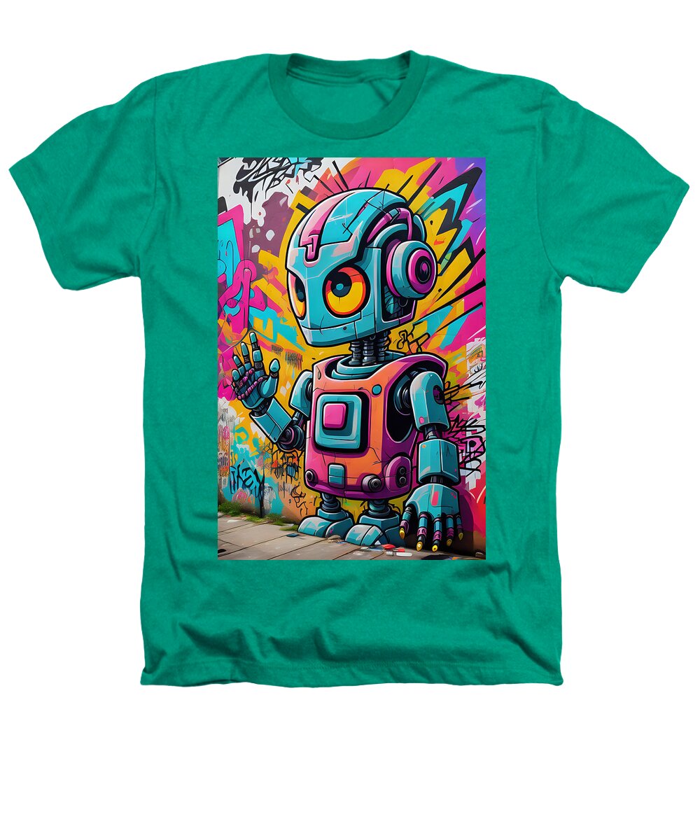Circuit Splendor Heather T-Shirt by JB Studio â€” main product image