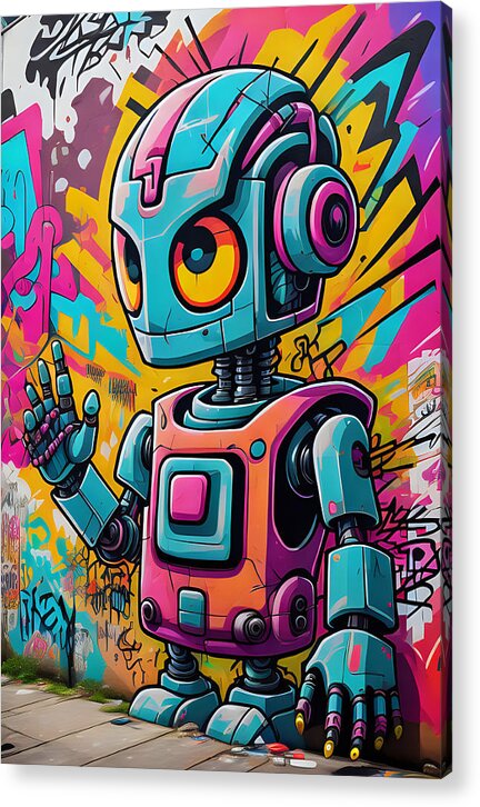 Circuit Splendor Acrylic Print by JB Studio â€” main product image