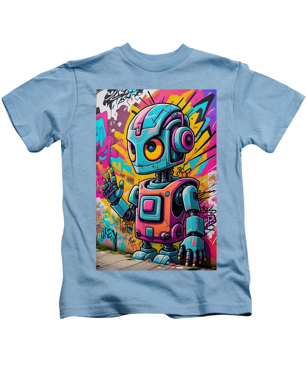 Circuit Splendor Kids T-Shirt by JB Studio â€” main product image