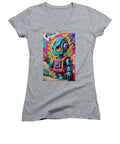 Circuit Splendor Women's V-Neck T-Shirt by JB Studio â€” main product image