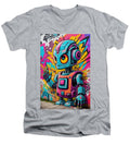 Circuit Splendor Men's V-Neck T-Shirt by JB Studio â€” main product image