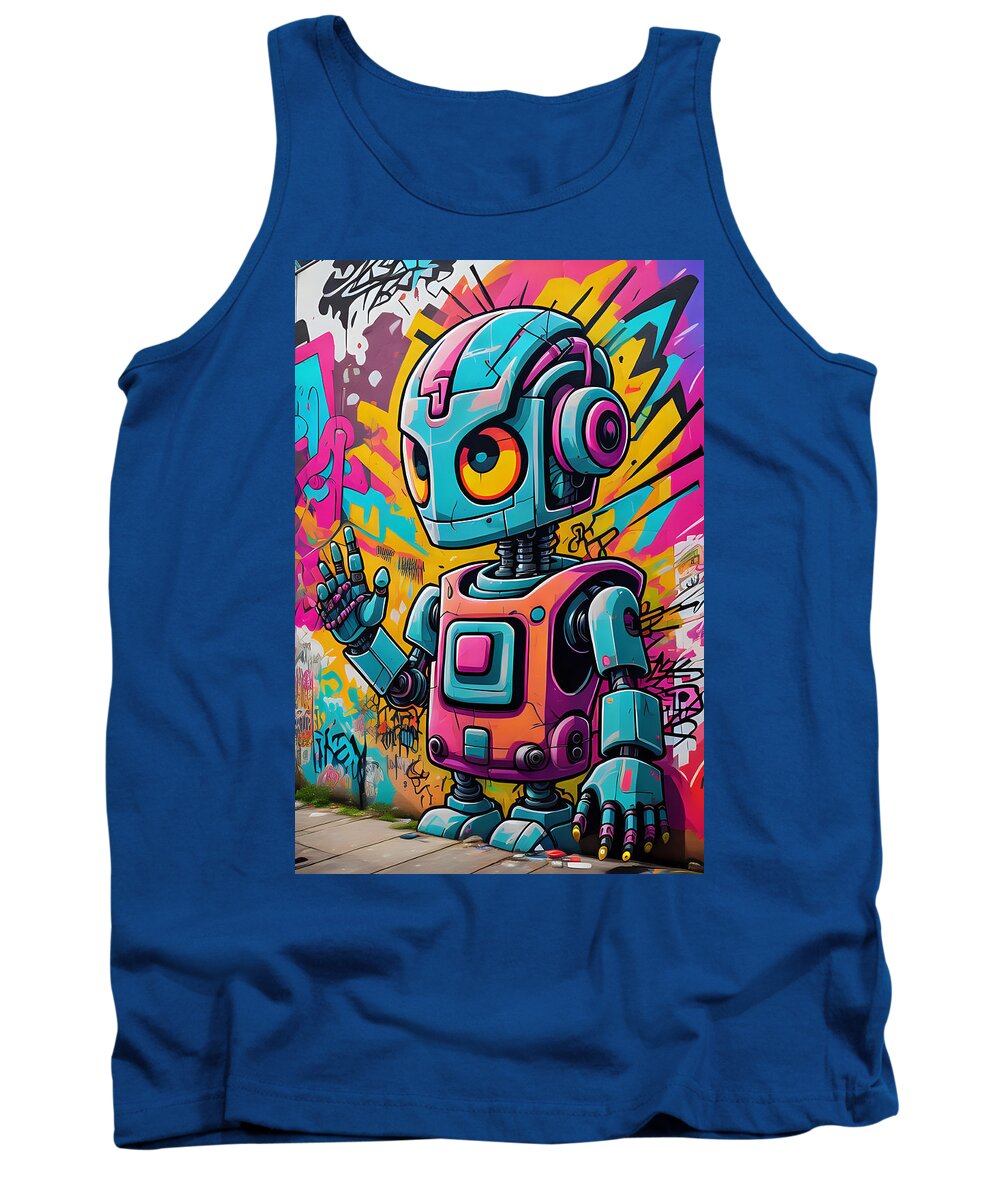 Circuit Splendor Tank Top by JB Studio â€” main product image