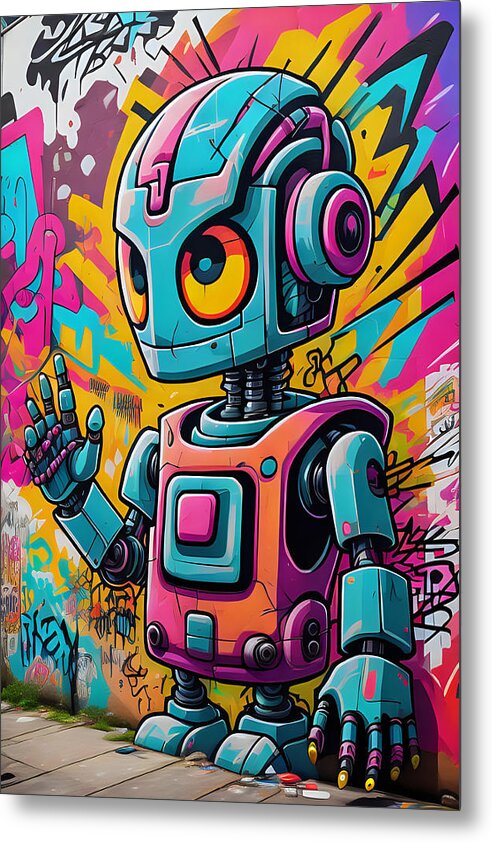 Circuit Splendor Metal Print by JB Studio â€” main product image
