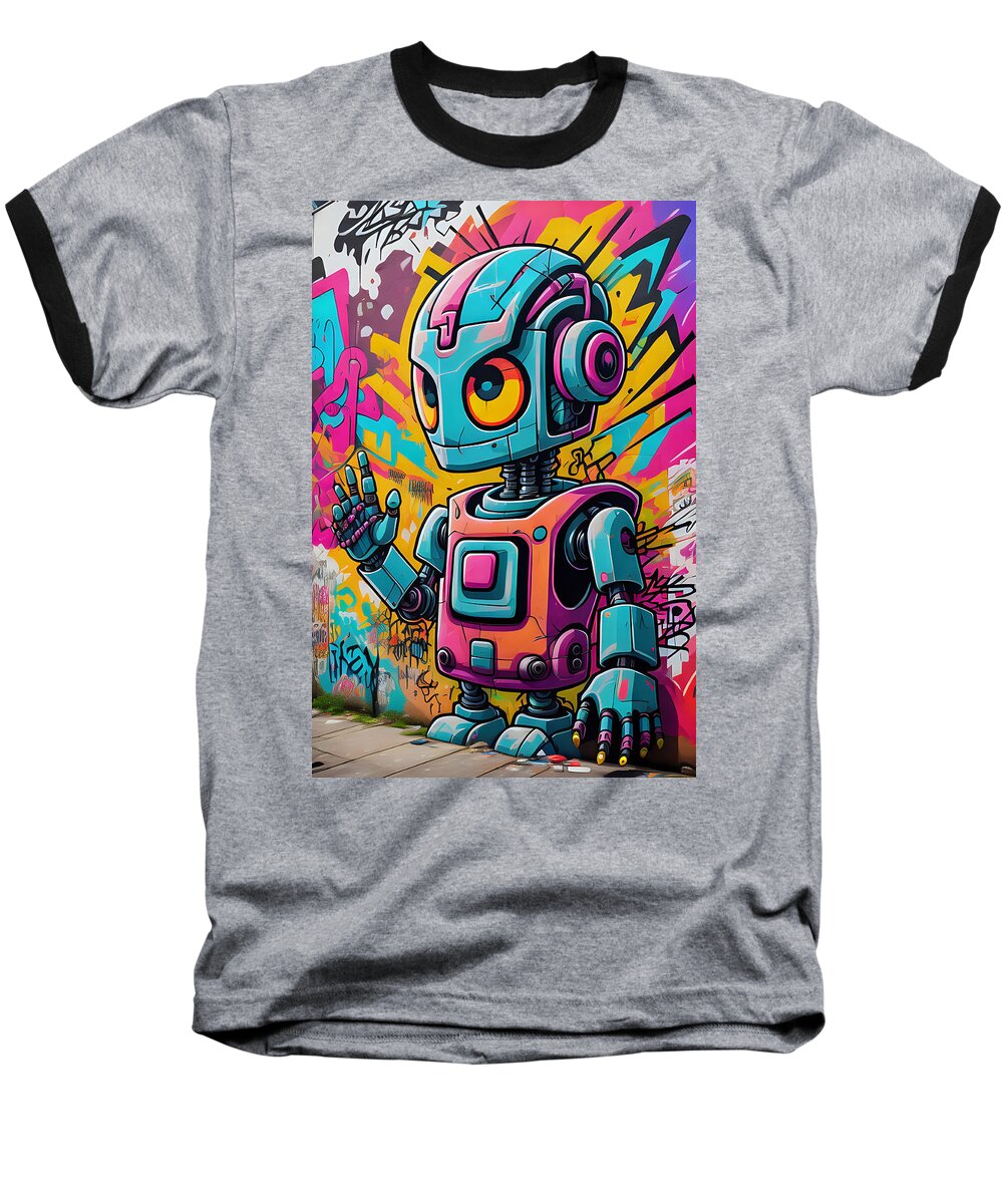 Circuit Splendor Baseball T-Shirt by JB Studio â€” main product image