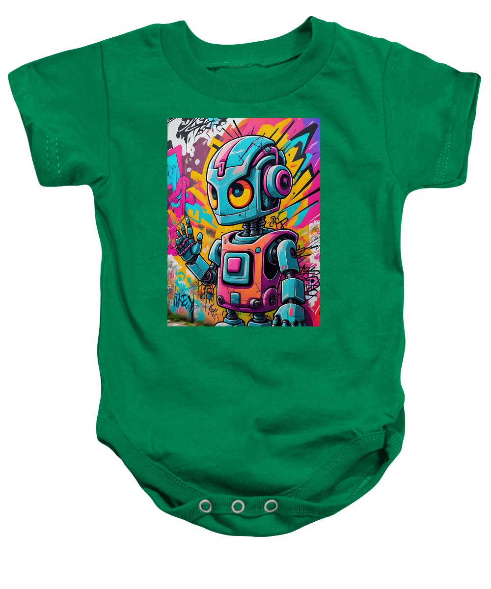Circuit Splendor Baby Onesie by JB Studio â€” main product image