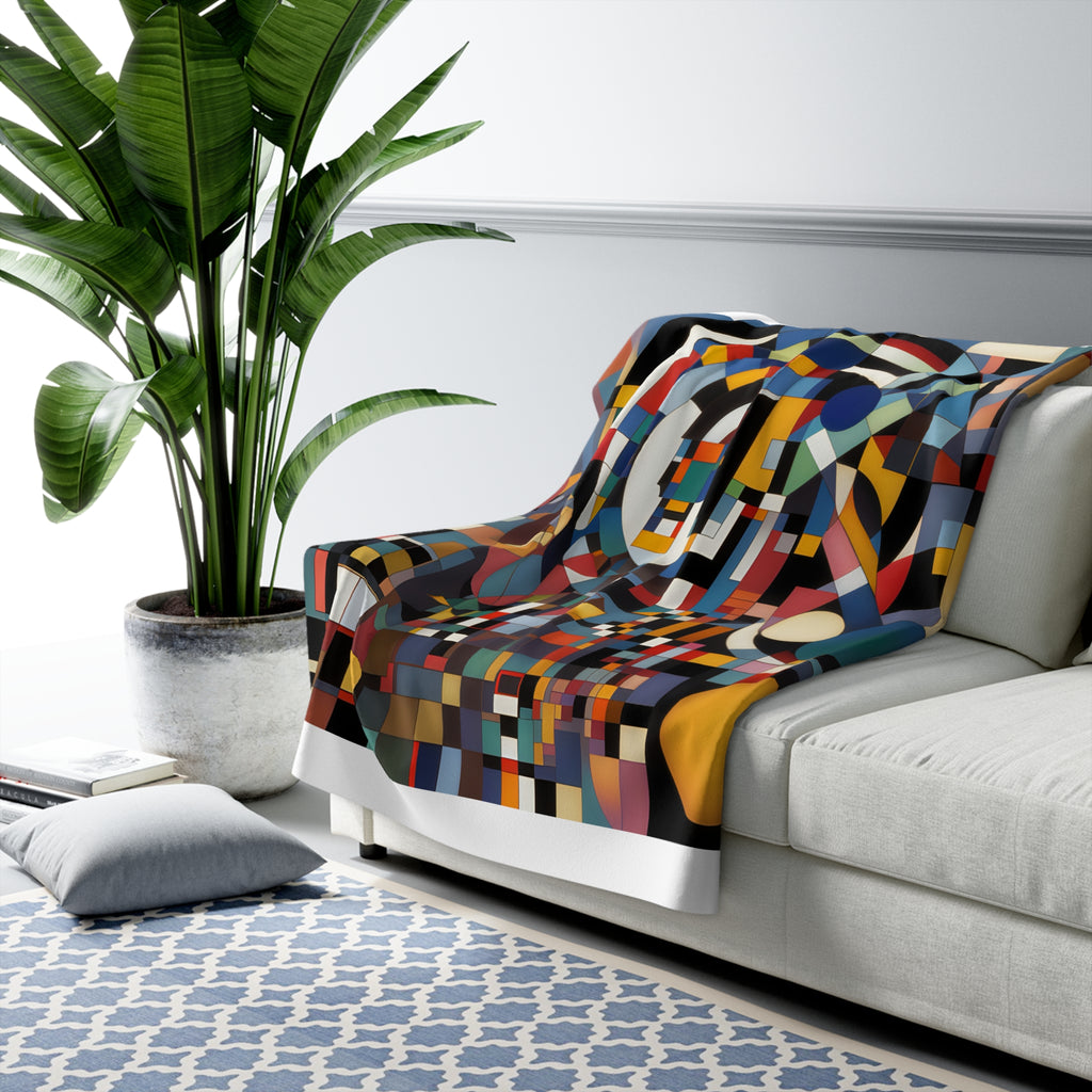 Abstract Reverie Fleece Blanket by JB Studio â€” view 14