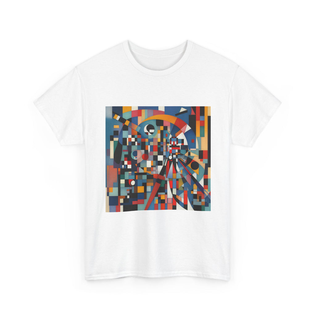 Abstract Reverie T-Shirt by JB Studio â€” close-up detail of artwork