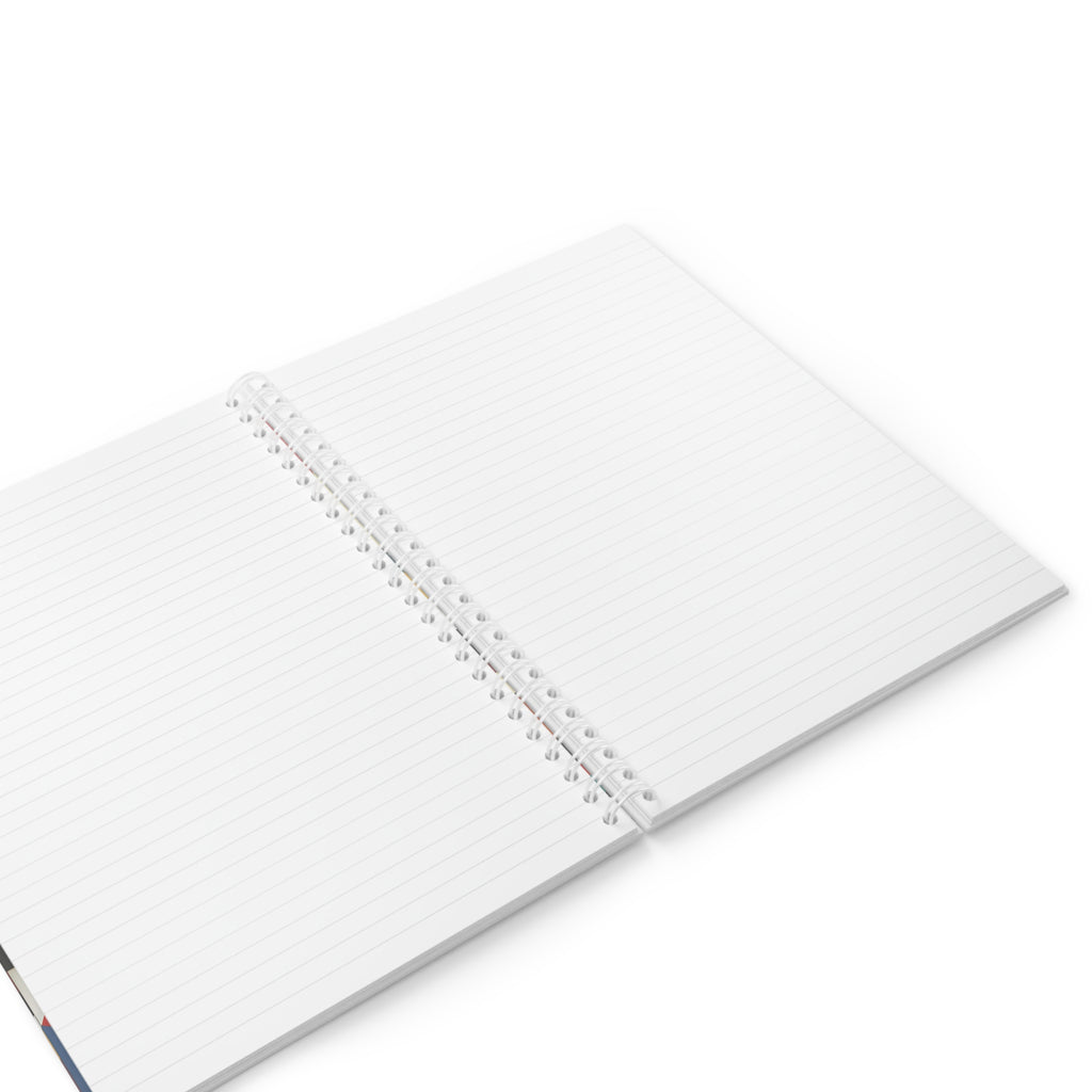 Abstract Reverie Spiral Notebook by JB Studio â€” close-up detail of artwork