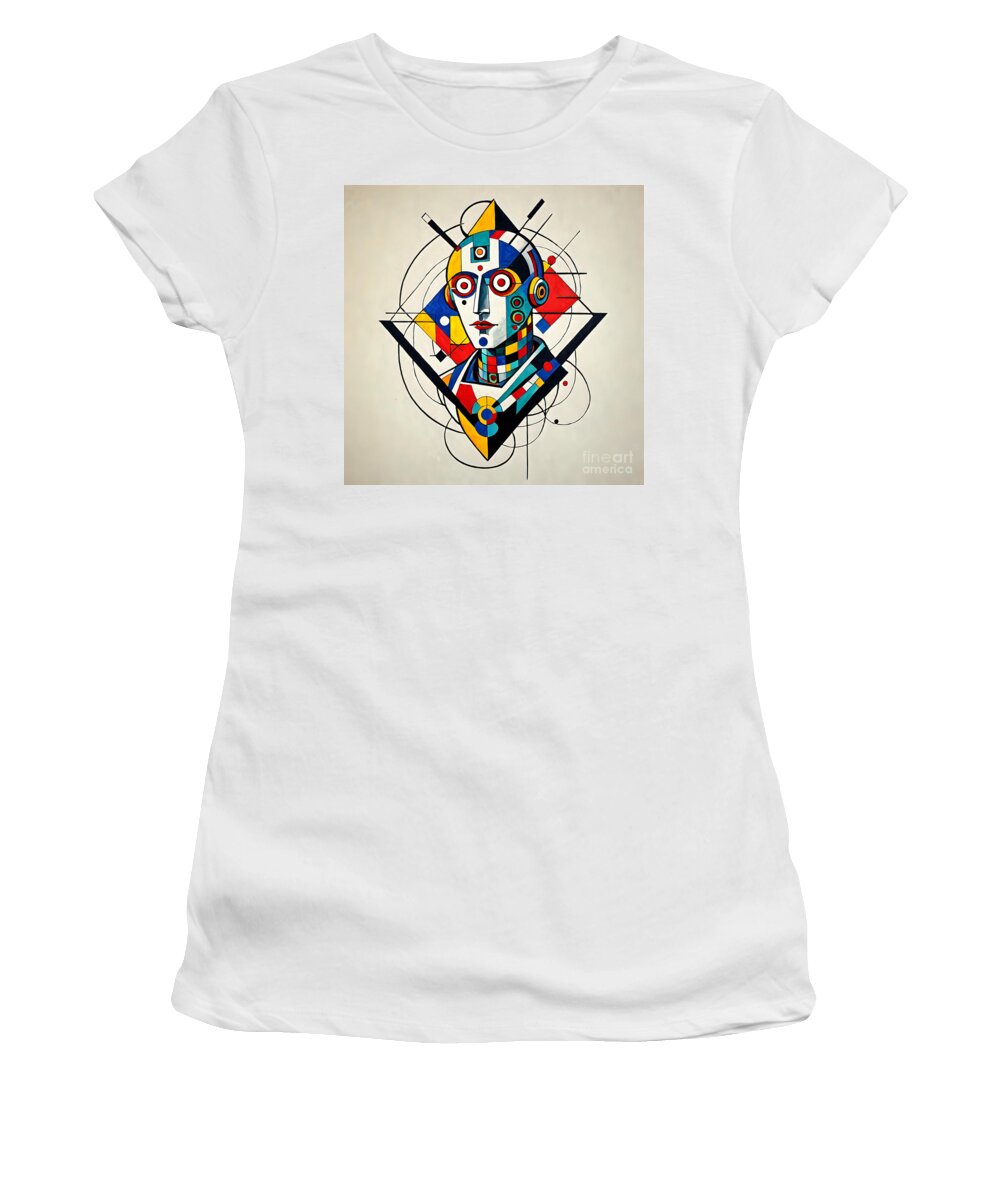 Abstract Synthesis Women's T-Shirt by JB Studio â€” main product image