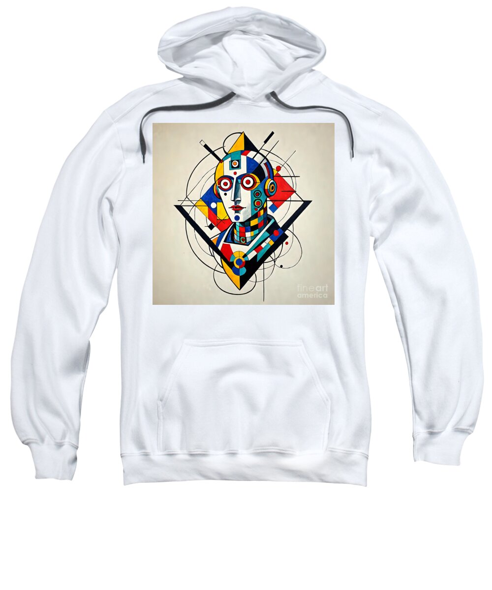 Abstract Synthesis Sweatshirt by JB Studio â€” main product image
