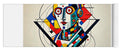 Abstract Synthesis Yoga Mat by JB Studio â€” main product image