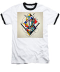 Abstract Synthesis Baseball T-Shirt by JB Studio â€” main product image