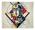 Abstract Synthesis Throw Blanket by JB Studio â€” main product image