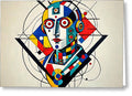Abstract Synthesis Greeting Card by JB Studio â€” main product image
