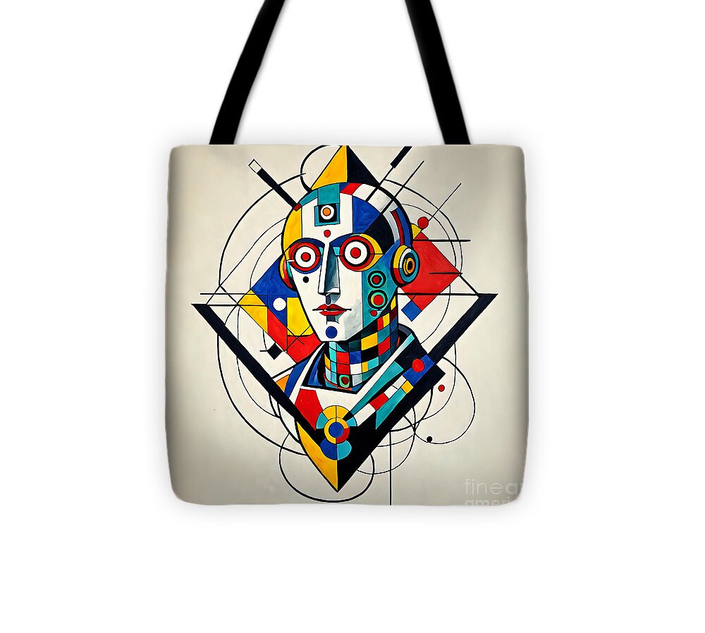 Abstract Synthesis Tote Bag by JB Studio â€” main product image