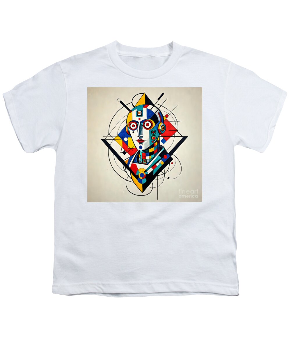 Abstract Synthesis Youth T-Shirt by JB Studio â€” main product image
