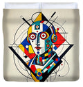 Abstract Synthesis Duvet Cover by JB Studio â€” main product image