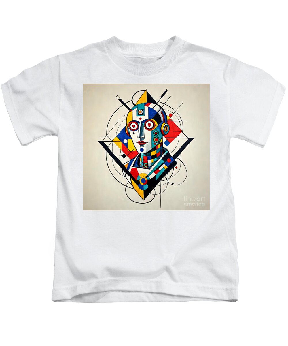 Abstract Synthesis Kids T-Shirt by JB Studio â€” main product image