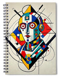 Abstract Synthesis Spiral Notebook by JB Studio â€” main product image