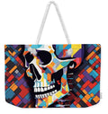 Alive in Spectrum weekender tote bag â€” vibrant full-spectrum print, reinforced canvas straps, JB Studio
