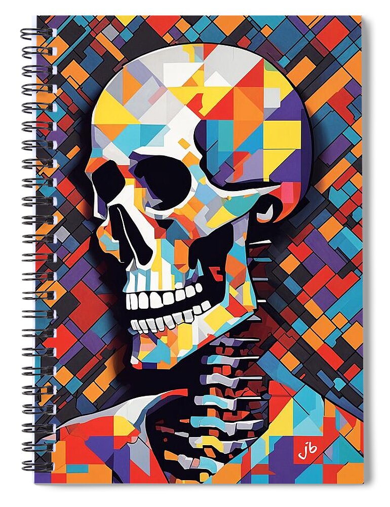 Alive in Spectrum Spiral Notebook by JB Studio â€” main product image
