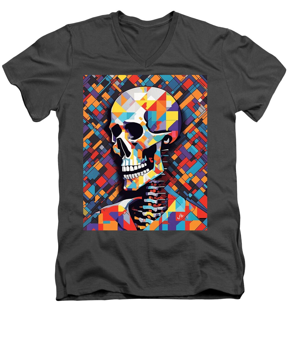 Alive in Spectrum Men's V-Neck T-Shirt by JB Studio â€” main product image