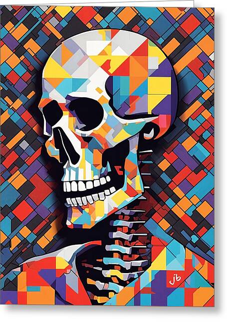 Alive in Spectrum Greeting Card by JB Studio â€” main product image