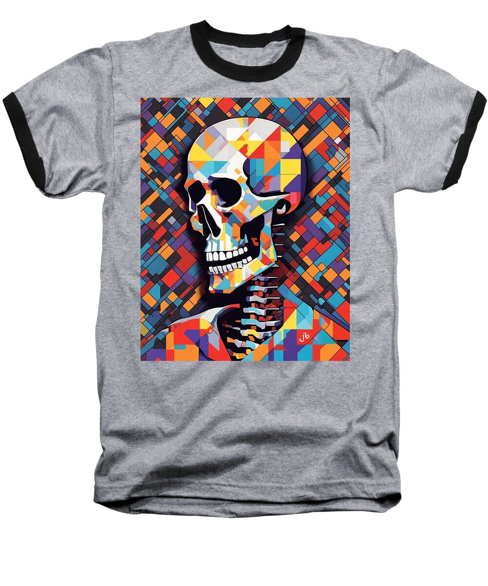 Alive in Spectrum Baseball T-Shirt by JB Studio â€” main product image