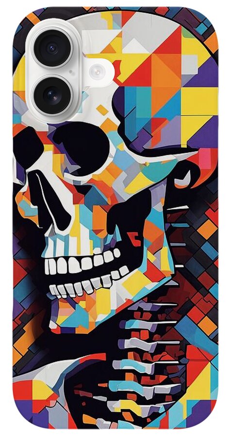 Alive in Spectrum phone case â€” vibrant full-spectrum color print on slim protective shell, JB Studio â€” view 9