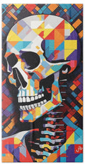 Alive in Spectrum Bath Towel by JB Studio â€” main product image