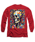 Alive in Spectrum long sleeve graphic tee â€” vibrant rainbow spectrum DTG print, unisex fit, JB Studio