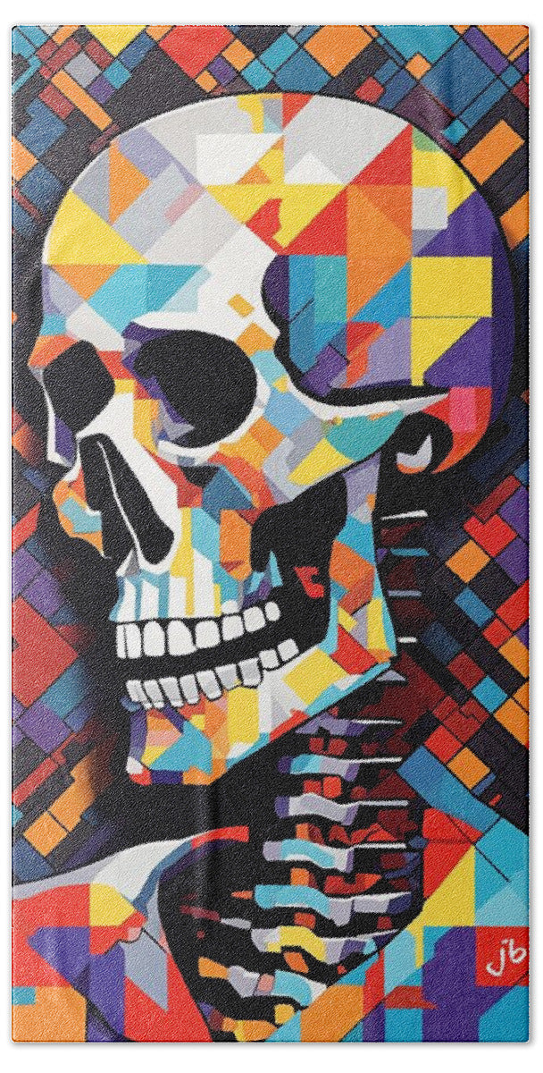 Alive in Spectrum Beach Towel by JB Studio â€” main product image
