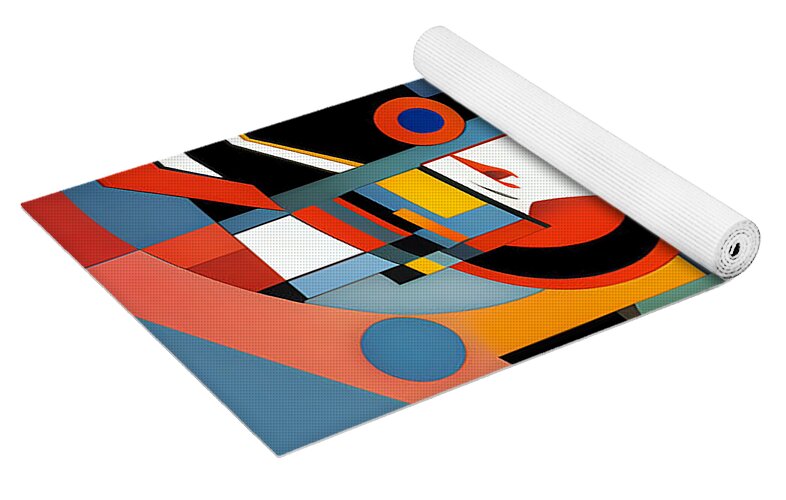 Amara Yoga Mat by JB Studio â€” close-up detail of artwork