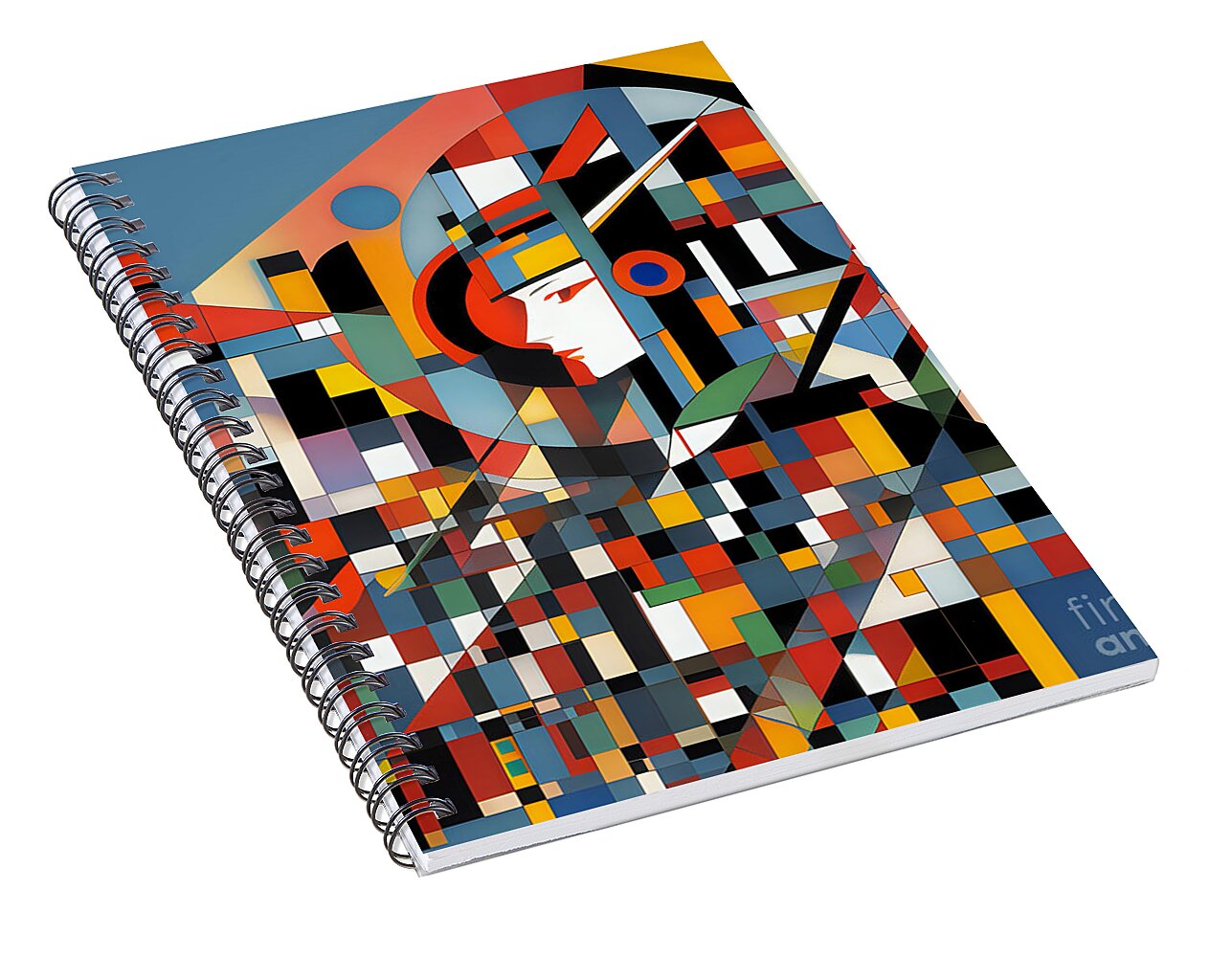 Amara Spiral Notebook by JB Studio â€” alternate angle view