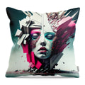 Beauty in Chaos Throw Pillow by JB Studio â€” main product image