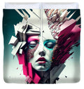 Beauty in Chaos Duvet Cover by JB Studio â€” main product image
