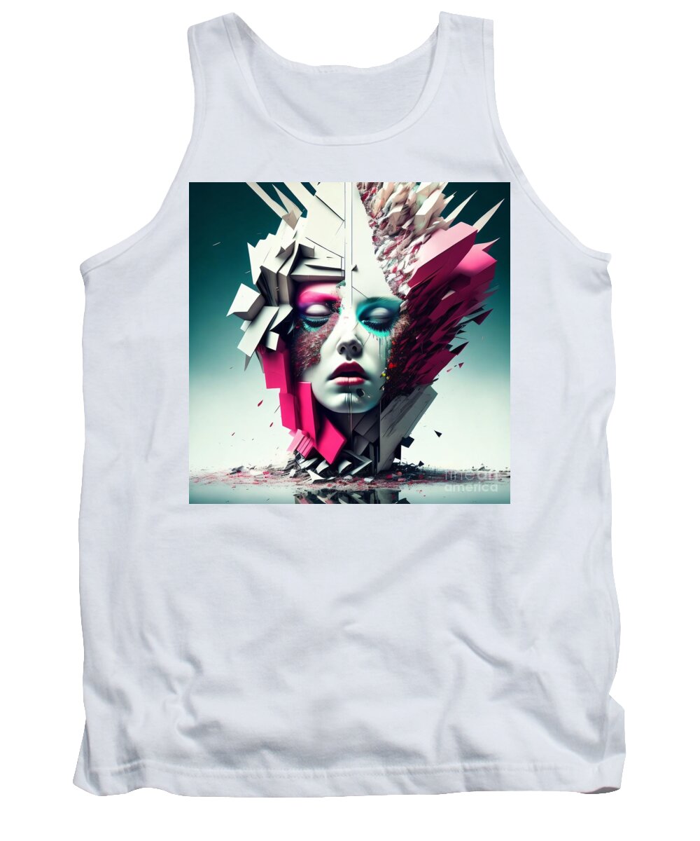 Beauty in Chaos Tank Top by JB Studio â€” main product image