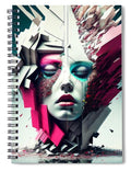 Beauty in Chaos Spiral Notebook by JB Studio â€” main product image