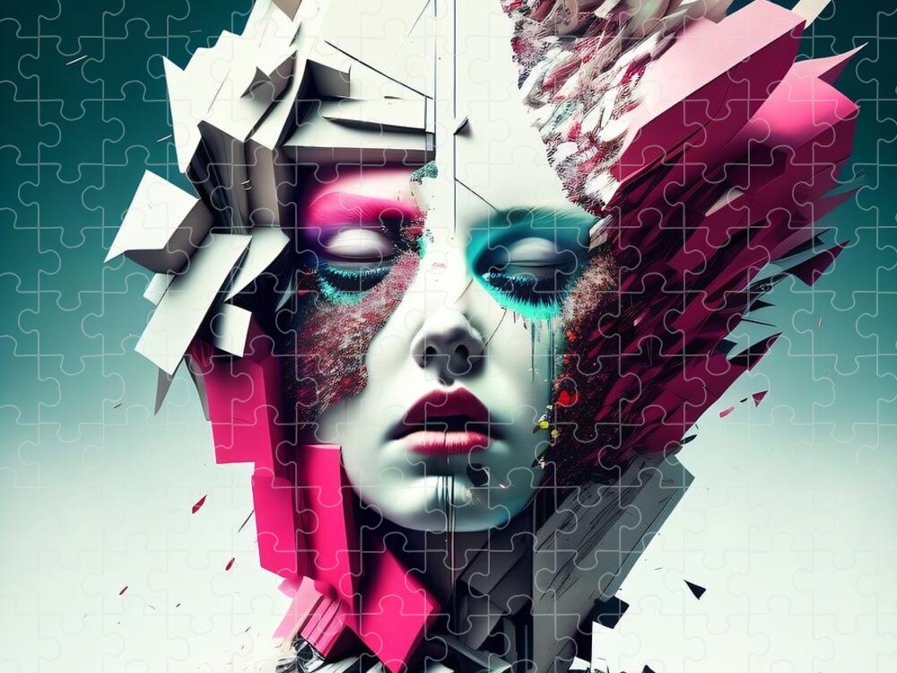 Beauty in Chaos Jigsaw Puzzle by JB Studio â€” main product image