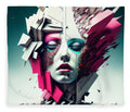 Beauty in Chaos Throw Blanket by JB Studio â€” main product image